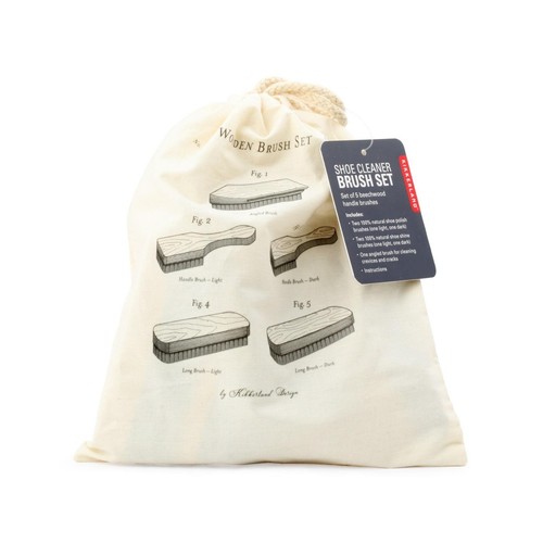 Set wooden shoes cleaner - set,