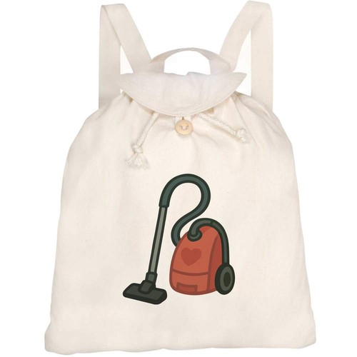 Love vacuuming canvas - 'i,