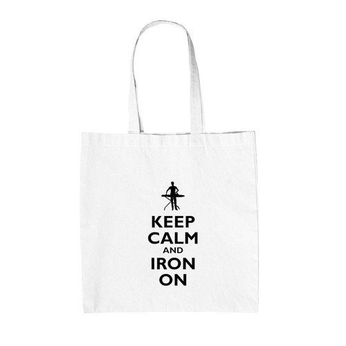 Keep calm and iron - and,