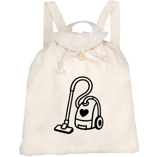 Love vacuuming canvas - 'i,